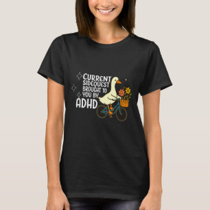 Lustige alberne Gans aktuelle Nebenquest, gebracht T-Shirt