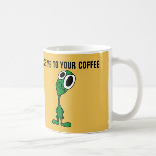 Lustige alien Kaffee-Tassen Tasse