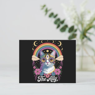 Lustige Ally Ca Pride Sonnenbrille Gay Pride LGBTQ Postkarte