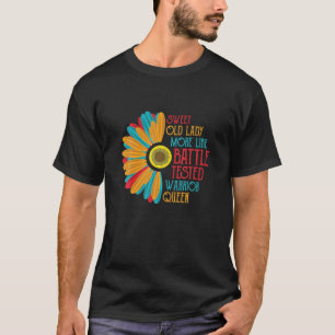 Lustige alte Menschen Senioren Bürger Alter Frauen T-Shirt