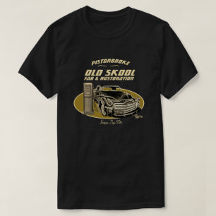 Lustige alte Skool-Restaurierungen im Stil von Any T-Shirt