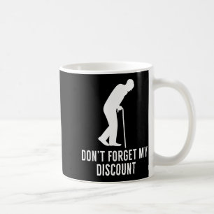 Lustige ältere Gag-Geschenk Senioren-Bürger Gag -  Kaffeetasse
