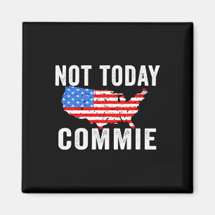 Lustige amerikanisch-patriotische Usa-Karte Flagge Magnet