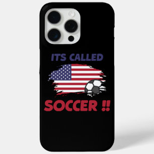 Lustige amerikanische Flagge es heißt FUßBALL nich Case-Mate iPhone Hülle