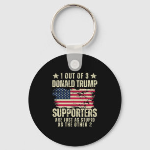 Lustige amerikanische Wähler United States Patriot Schlüsselanhänger