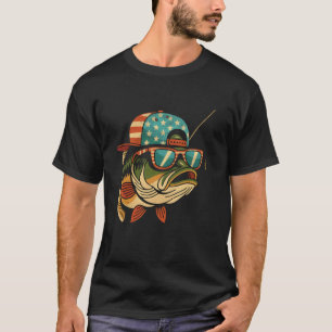 Lustige Angel-Familie für leidenschaftliche Fische T-Shirt