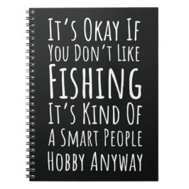 Lustige Angel-Gag-Geschenke Angler Humor Meme Notizblock