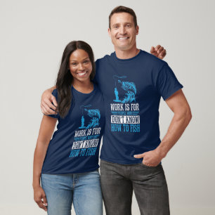 lustige Angelkunst T-Shirt