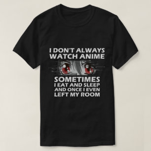 Lustige Anime-Beobachter Otaku-Witz-Kunst T-Shirt