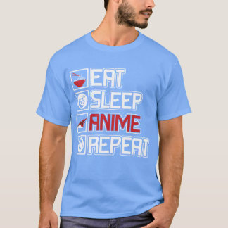 Lustige Anime-Outfit japanische Comic-Cartoon-Anim T-Shirt