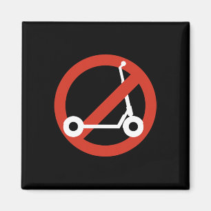 Lustige Anti-Roller Von Skatern, Die Skateboard Li Magnet