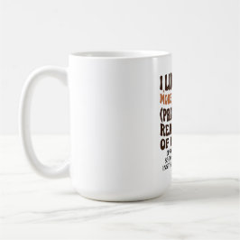 Lustige Anti-Soziale Buchclub-Bücher Mehr Als Mens Kaffeetasse