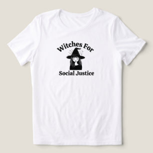 Lustige Anti-Trump-Feministin Hexen-Liberale Demok Tri-Blend Shirt
