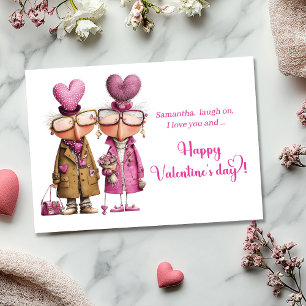 Lustige Anti-Valentinstag-Liebespaar-Karte in Hot Feiertagskarte