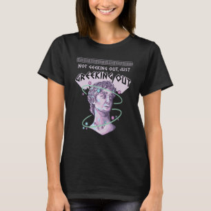 Lustige antike griechische Mythologie Historienpuf T-Shirt