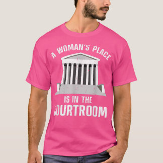 Lustige Anwältin Kunst Frauen Mädchen Jurastudenti T-Shirt