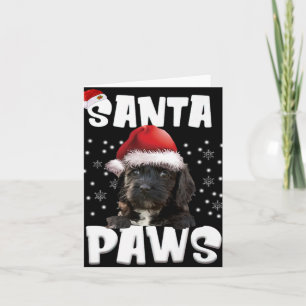 Lustige Ao Weihnachtslichter Baum Hunde Liebhaber Karte