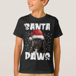 Lustige Ao Weihnachtslichter Baum Hunde Liebhaber T-Shirt