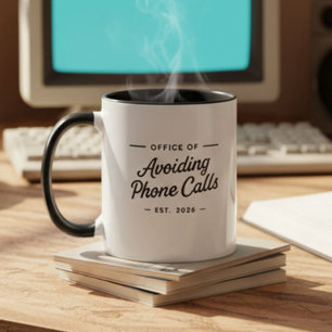 Lustige Arbeit von Zuhause Büro Humor  Tasse