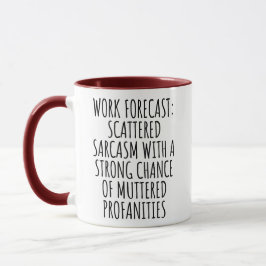 Lustige Arbeits-Tasse Sarkastisches Geschenk für K Kaffeetasse