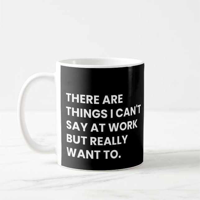 Lustige Arbeitskollegen und Kollegen Arbeitszitate Kaffeetasse (Links)