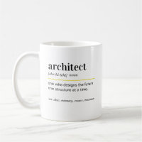 Lustige Architekten-Definition Geschenk