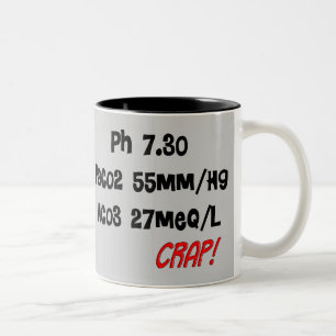 Lustige Atmungstherapeutgeschenke Zweifarbige Tasse