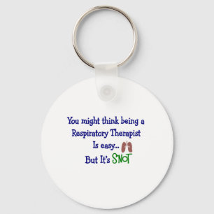 Lustige Atmungstherapie-Geschenke Schlüsselanhänger
