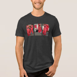 Lustige aufblasbare Schlauchmänner STC lustiges Mä Tri-Blend Shirt