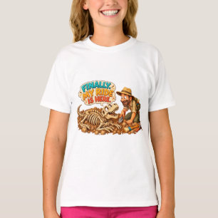 Lustige Ausgrabung von Dinosaurierfossilien T-Shirt