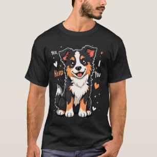 Lustige Australian Shepherd Mom Geschenke Aussie J T-Shirt