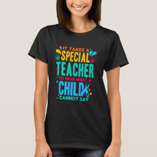 Lustige Autismus-Bewusstseins-Inspirationszitat Sp T-Shirt