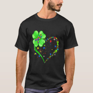 Lustige Autismusrisiko St Patricks Day C Autism 2 T-Shirt