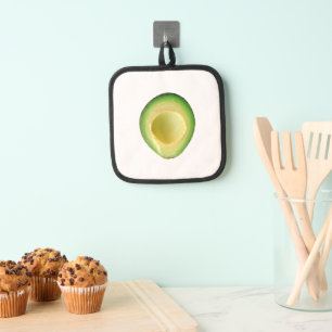 Lustige Avocado Guacamole Ofenhandschuh und Topfla Topflappen