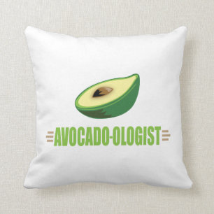 Lustige Avocado Kissen