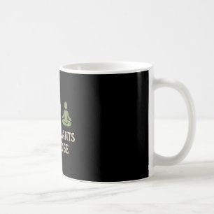 Lustige Avocado-Yoga-Namaste-Pun-Übungspflanze Fit Kaffeetasse