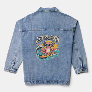 Lustige Axo-Palooza 90er Alternative Konzert Parod Jeansjacke