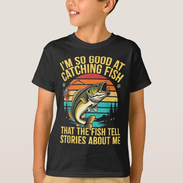 Lustige B-Angler-Zitat-Angler-Köder-Köder-Humor  T-Shirt (Vorderseite)