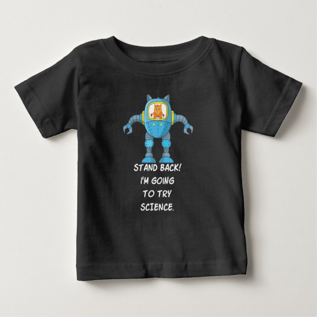 Lustige Baby T-shirt (Vorderseite)
