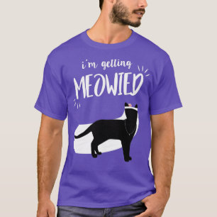 Lustige Bachelorette-Party-Grafik mit Katzenzitat T-Shirt