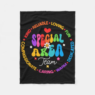 Lustige Back-to-School-Lehrer-Schätzungs-Special Fleecedecke