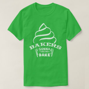 Lustige Bäcker Werden Cupcake Kochen, Backen T-Shirt