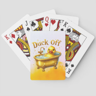 Lustige Badeente Spielkarten