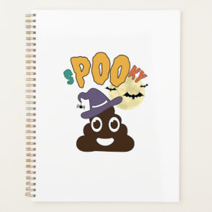Lustige Badezimmer Humor Halloween Gruseliger Poo  Planer