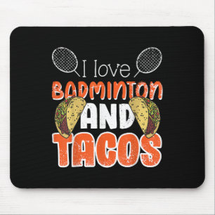 Lustige Badminton-Geschenkidee für Badminton-Spiel Mousepad