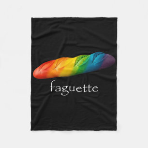 Lustige Baguette Regenbogen Faguette Lgbt Pride Mo Fleecedecke