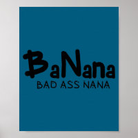 Lustige Banane Böse Nana Oma Mama