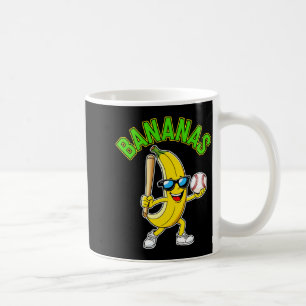 Lustige Banane Langarm Kaffeetasse