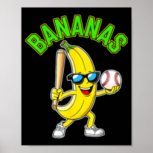 Lustige Banane Poster
