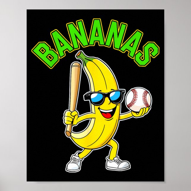 Lustige Banane  Poster (Vorne)